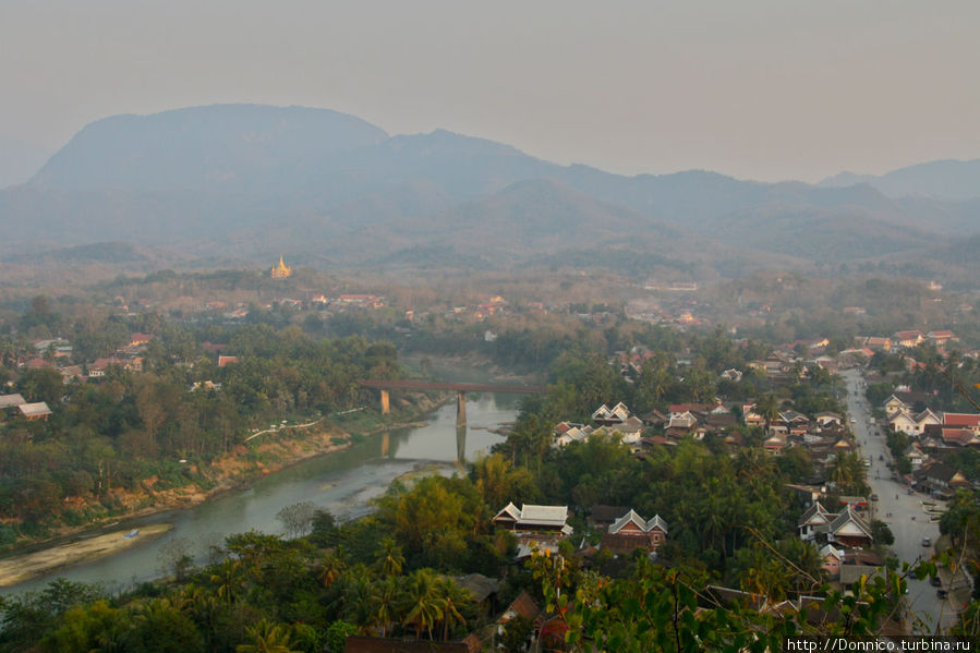 Луанг Прабанг: вид сверху Луанг-Прабанг, Лаос
