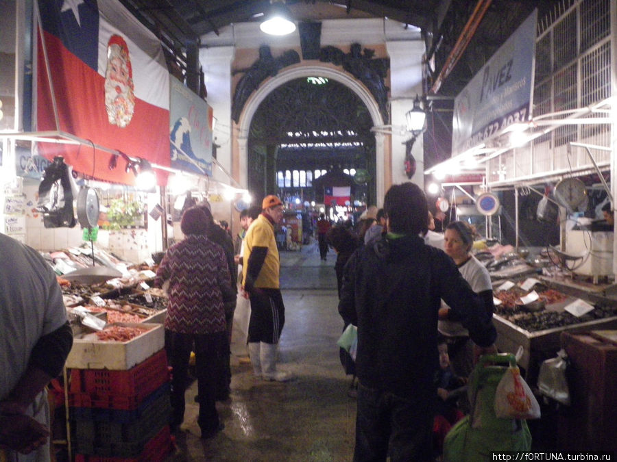 Центральный рынок Сантьяго, Чили