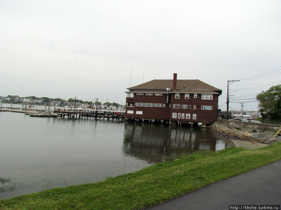 Городок Winthrop - обратная сторона Бостонской гавани