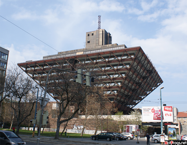 Здание словацкого радио Братислава, Словакия