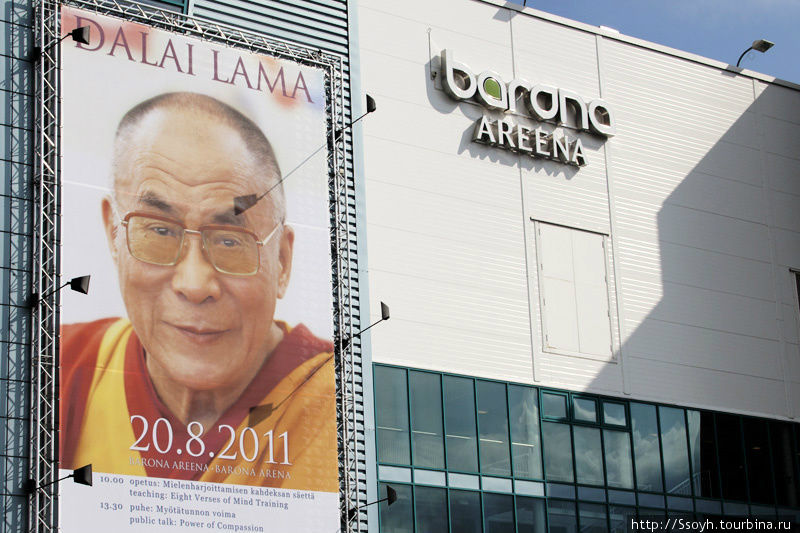 Лекции Далай-Ламы в Финляндии