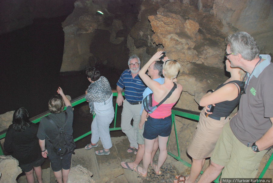 В пещере Cueva del Indio Куба