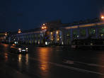 Темные дни на Невском Проспекте —  вид на Большой Гостиный двор