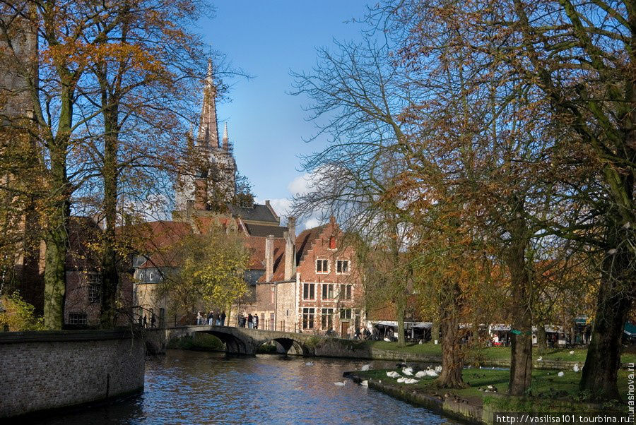 Брюгге - самый живописный город Западной Фландрии Брюгге, Бельгия