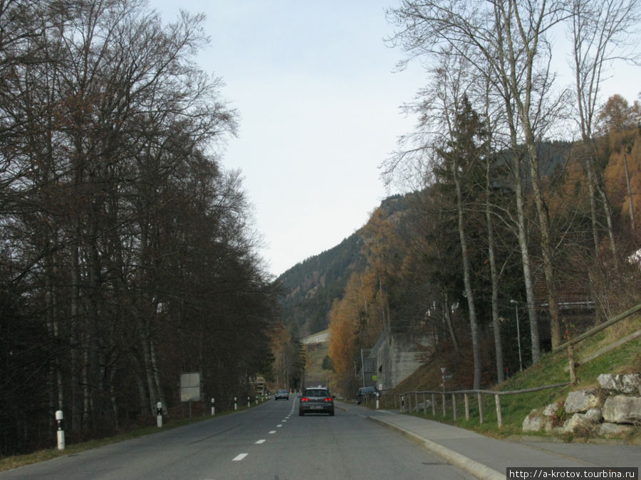 горные дороги микространы Тризенберг, Лихтенштейн