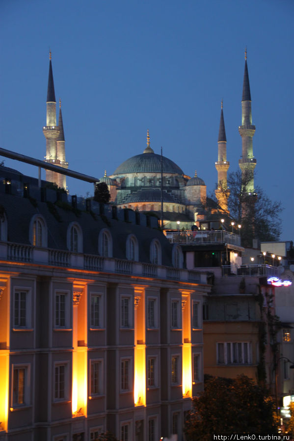 вид с мансарды Стамбул, Турция
