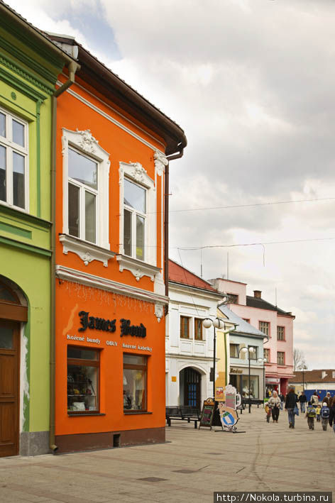 Улица Подгора Ружомберок, Словакия