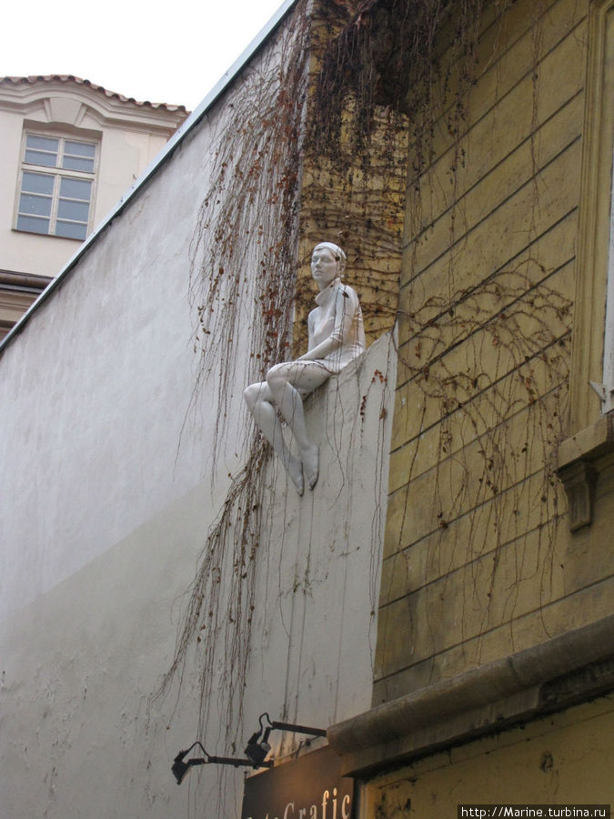 ещё один странный обитатель Праги)) Прага, Чехия