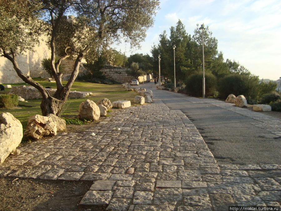 По пути к Сионской горе Иерусалим, Израиль
