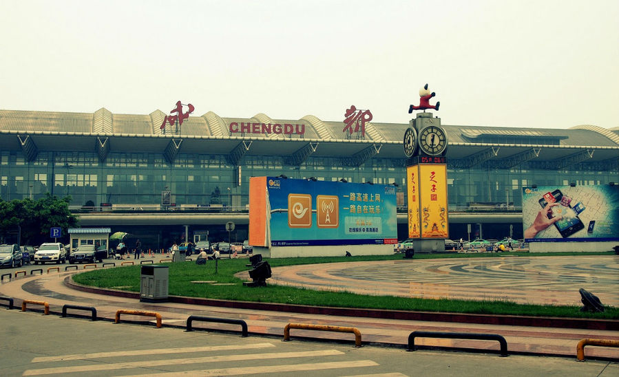 Здание аэропорта Чэнду, Китай