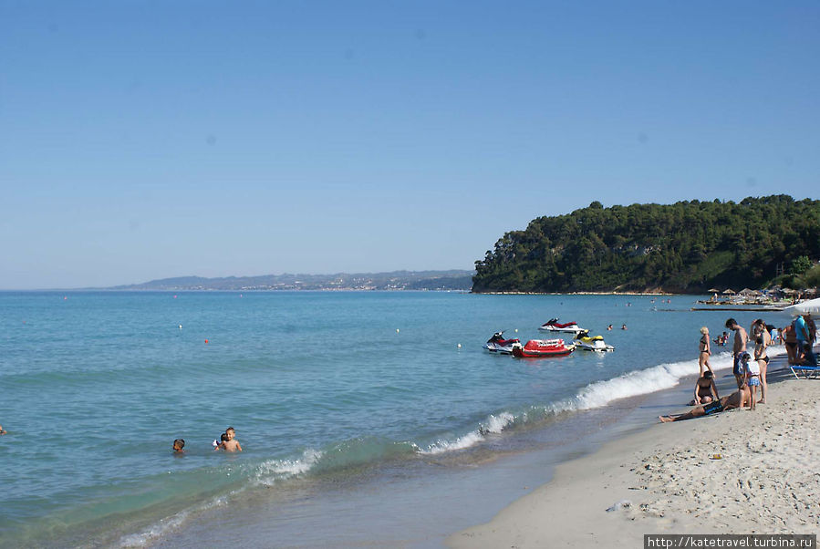 Пляжный отдых на греческом побережье Каллифея, Греция
