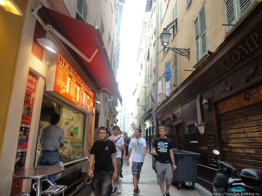 Прогулка по Ницце Ницца, Франция Прогулка по Ницце Ницца, Франция