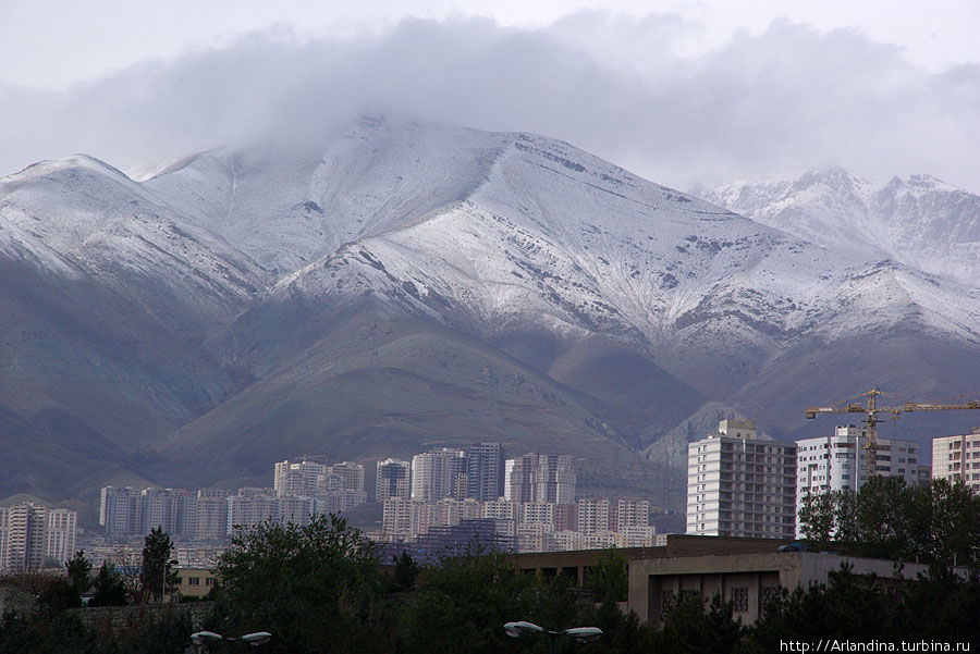 Тегеран, день первый. Дороги, горы, люди Тегеран, Иран