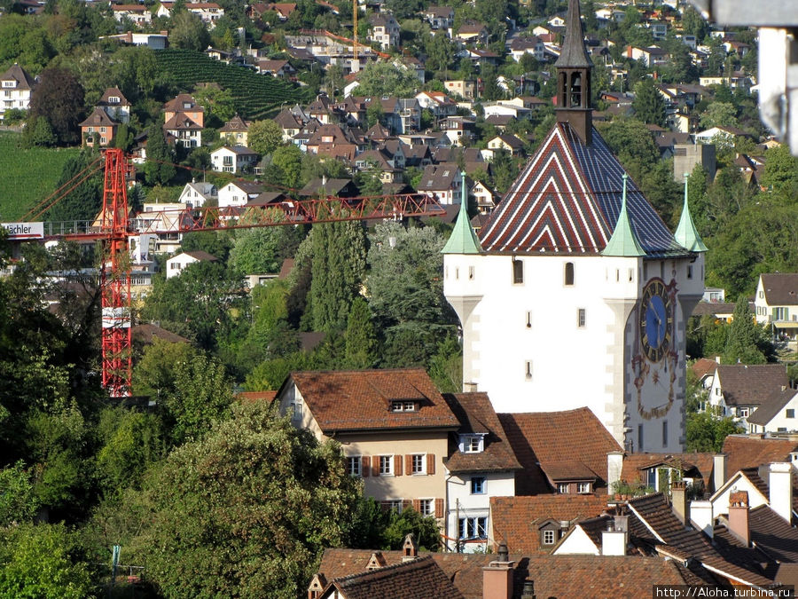 Голова башни. Баден, Швейцария