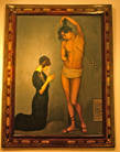 Эта картина иллюстрирует змансипацию начала прошлого века, присмотритесь чего больше в фигуре Христа: мужского или женского?