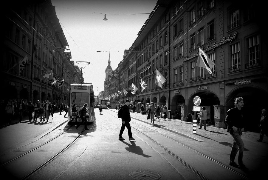 Берн в стиле holga или как заглянуть в душу города Берн, Швейцария