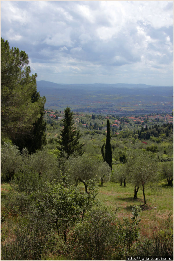 Улочки и оливковые рощи Фьезоле