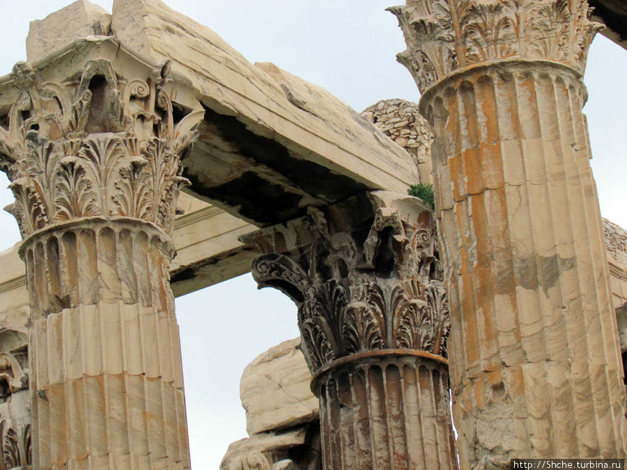 Храм Зевса Олимпийского Афины, Греция