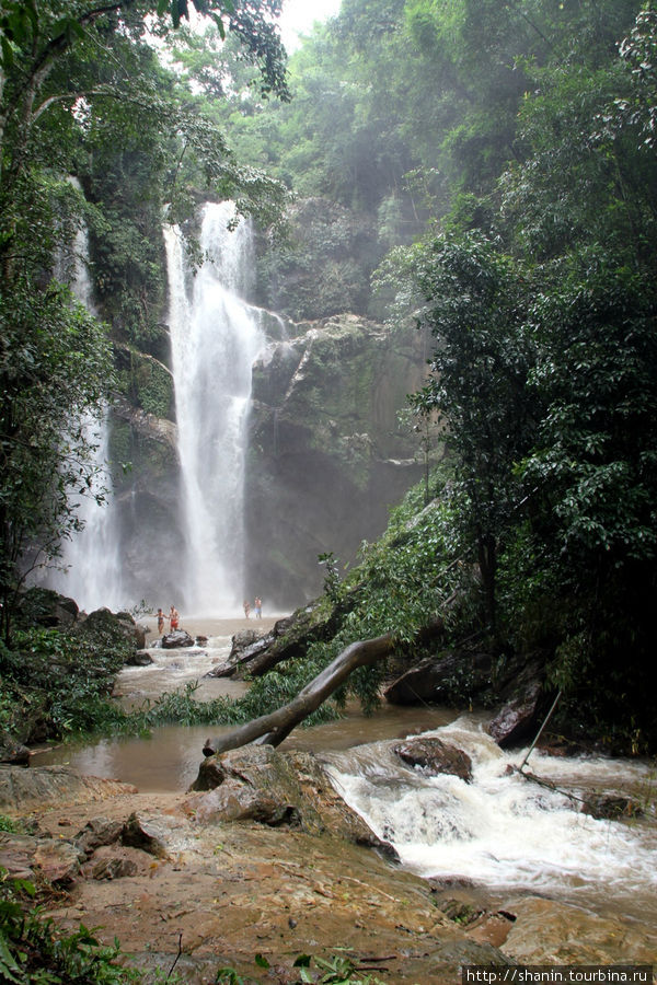 Мир без виз — 382. Водопад и горячие источники Чиангмай, Таиланд