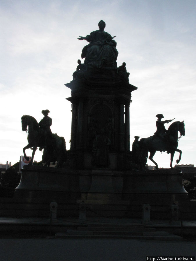 Площадь Марии-Терезии Вена, Австрия