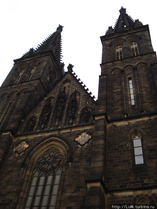 готический собор св. Петра и Павла Прага, Чехия
