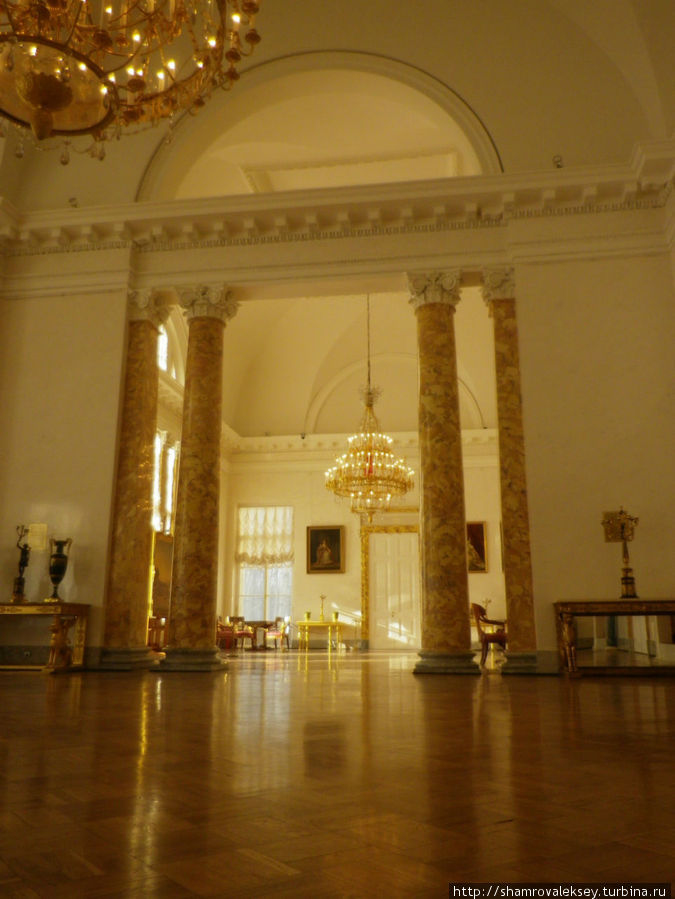 Парадные залы Александровского дворца Пушкин, Россия