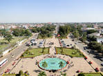 Панорама со смотровой площадки. Лаосцы сравнивают это место с Елисейскими полями в Париже