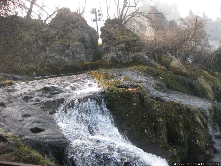 Самый большой водопад Европы Шаффхаузен, Швейцария