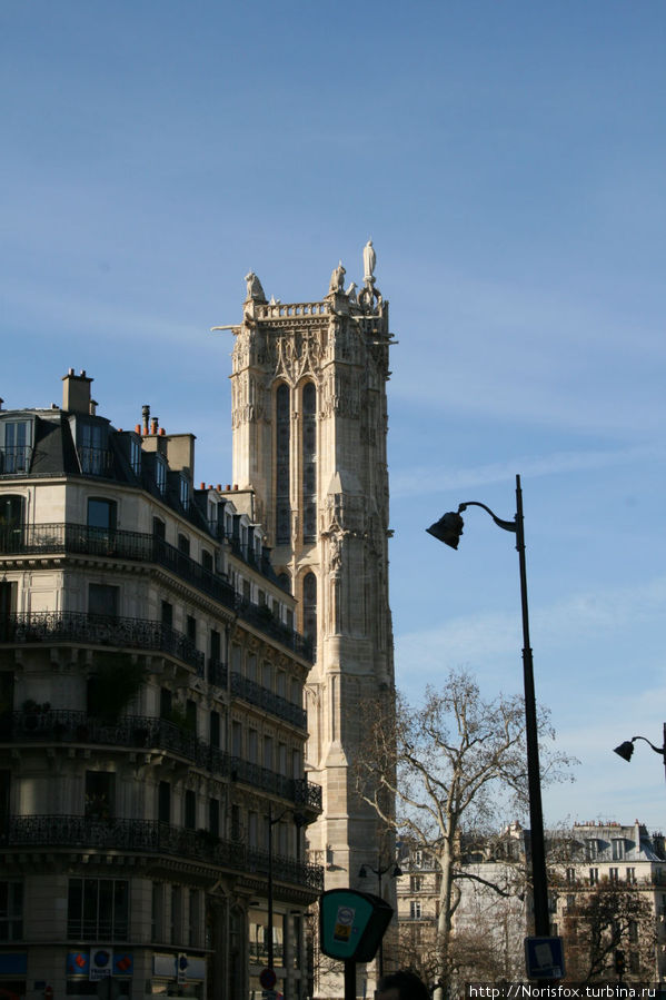 Башня сен Жак Париж, Франция