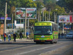 Автобус Sunsundegui Interstylo II  в Рогатинском въезде.