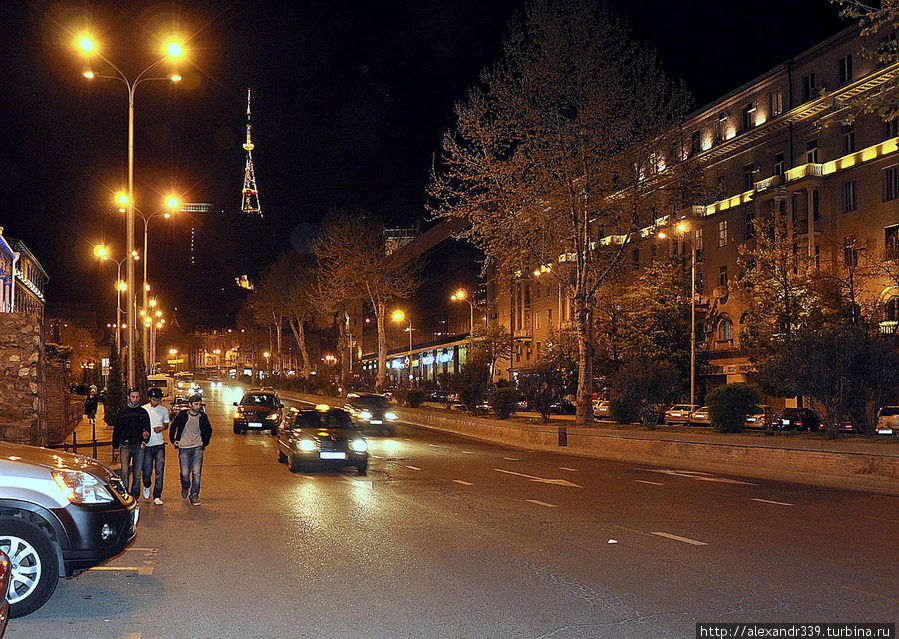 Несколько взглядов на ночной Тбилиси Тбилиси, Грузия
