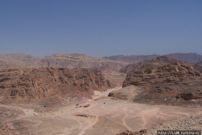 Цветной каньон, вид сверху Цветной Каньон (Синай), Египет