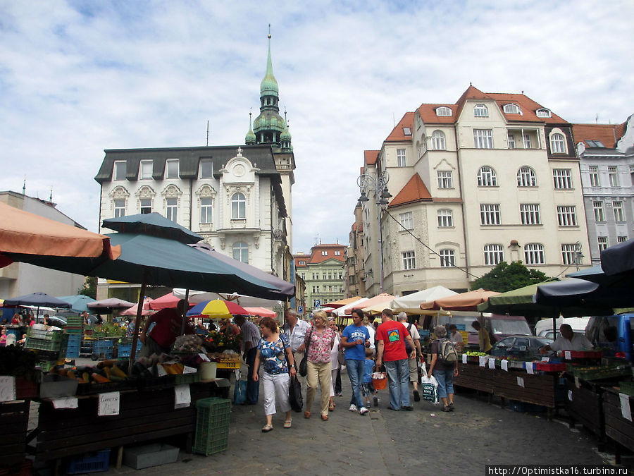 На Капустном рынке в пятницу вечером и в субботу утром Брно, Чехия