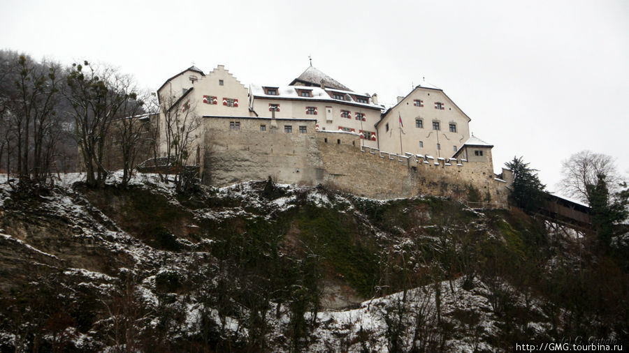 Зимний день Лихтенштейн