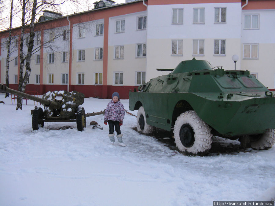 Оставленная военными техника... Витебская область, Беларусь