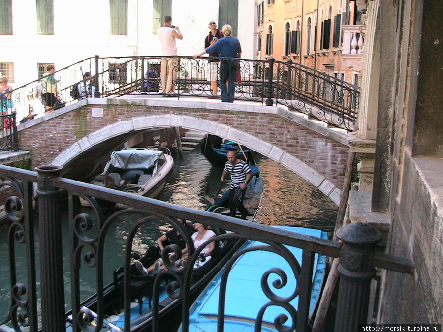 Набережная, каналы и мосты Венеция, Италия