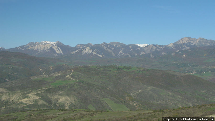 Большой Кавказский хребет Шекинский район, Азербайджан