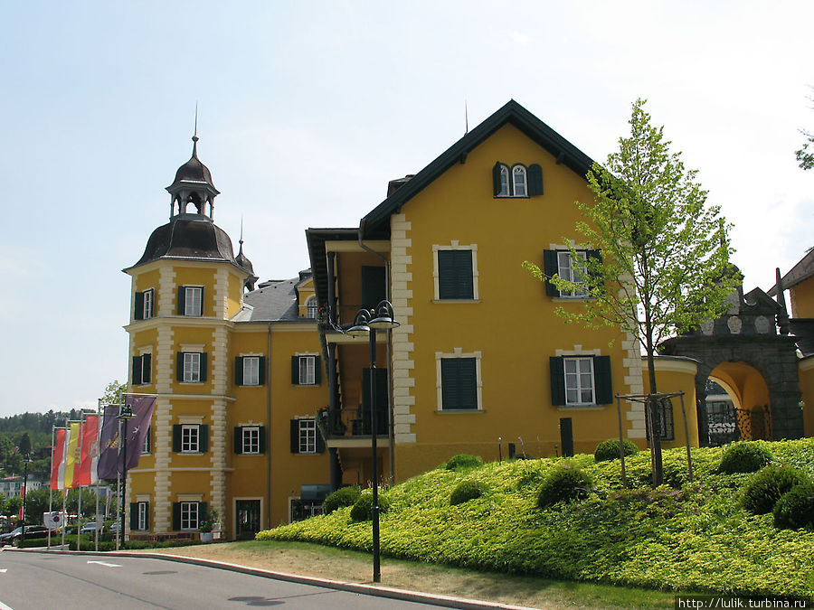 Курортный городок Фельден-ам-Вёртер-Зее, Австрия