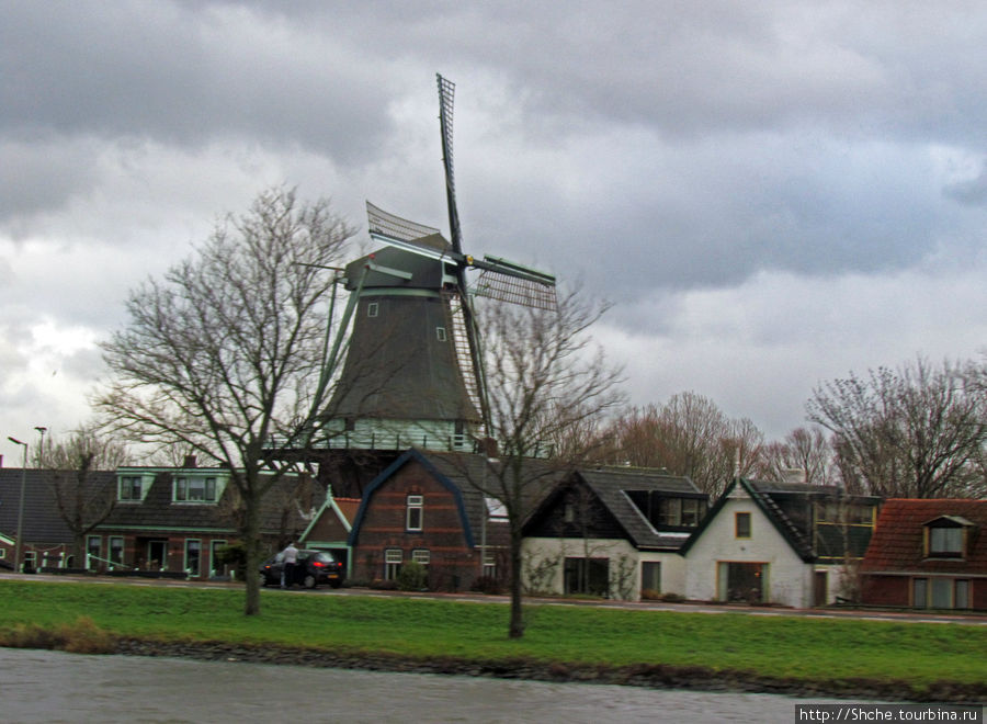 Декабрьские картинки Северной Голландии. Мельницы и другое Провинция Северная Голландия, Нидерланды