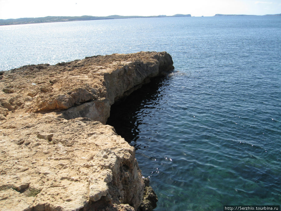 Береговая линия Остров Ибица, Испания