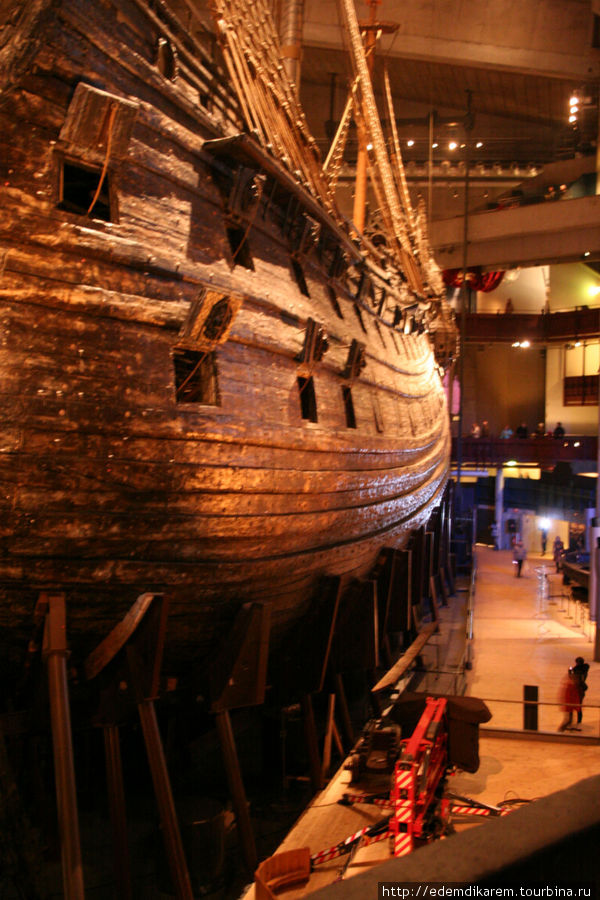 Музей корабля Васа, который не плавал ни дня Стокгольм, Швеция