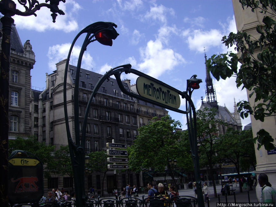 Метрополитен Парижа. Париж, Франция