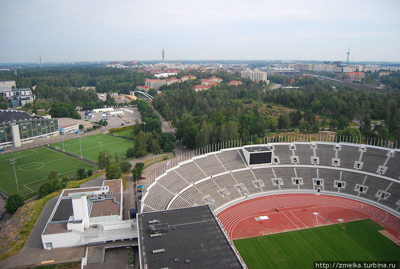Кусочек стадиона Хельсинки, Финляндия