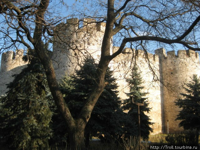 Нынче крепость стоит в парке Сороки, Молдова