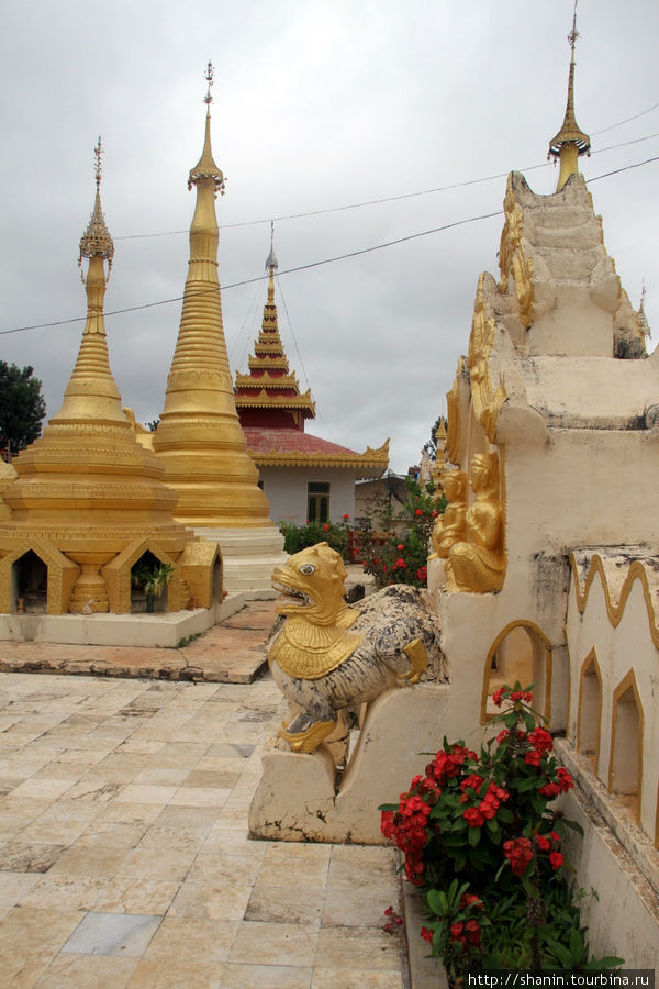 Главный городской монастырь Пиндайя, Мьянма
