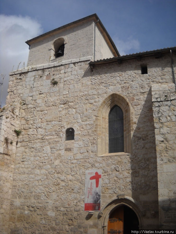 Фрагмент здания церкви Бургос, Испания