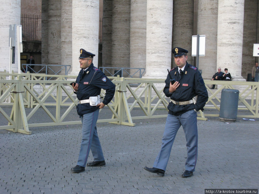 милиционеры Ватикан (столица), Ватикан