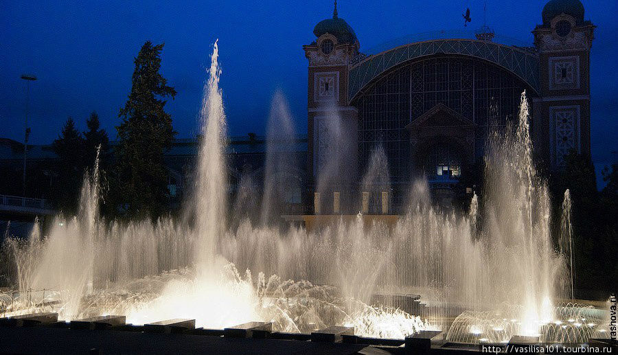 Кржижиковы фонтаны: гармония воды, света и цвета Прага, Чехия