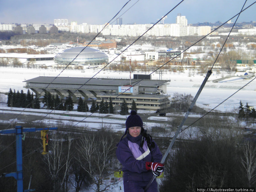 Покататься на горных лыжах в Москве. Москва, Россия