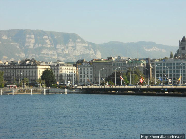 Женева-самый спокойный город в Европе Женева, Швейцария